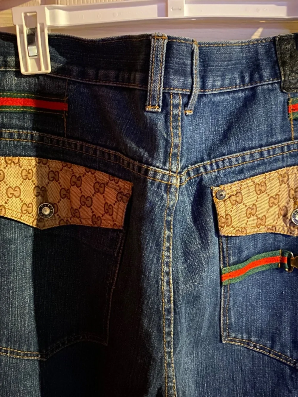 Gucci authentic men’s blue jeans